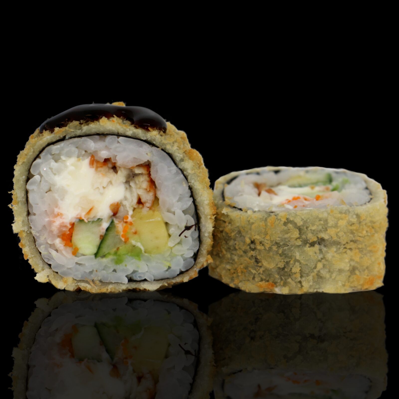 350. Unagi Tempura Maki